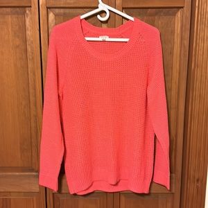 Women’s Pullover Sweater XL Coral